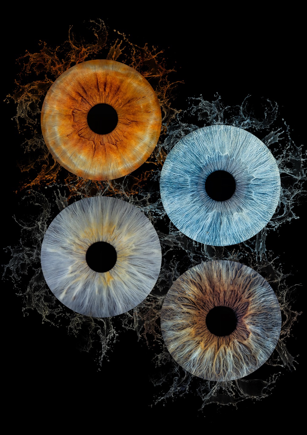 4 Eyes Water Template